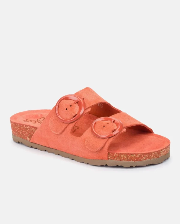 Yokono Sandalia Plana Rolan 700 Coral | Mujer Sandalias Planas