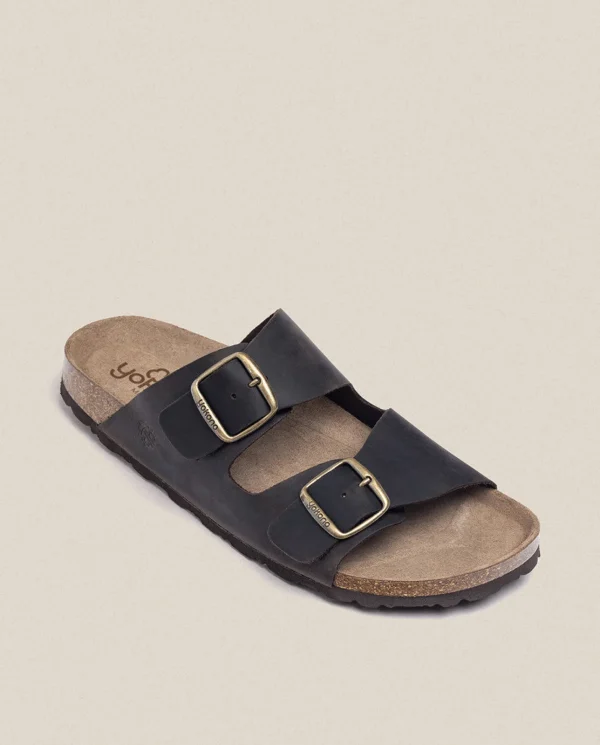 Yokono Sandalias Planas Macam 150 Marron | Hombre Sandalias