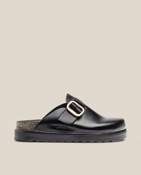 Yokono Zapato De Plataforma TUNEZ-599 Negro | Mujer Zuecos | Sandalias De Plataforma