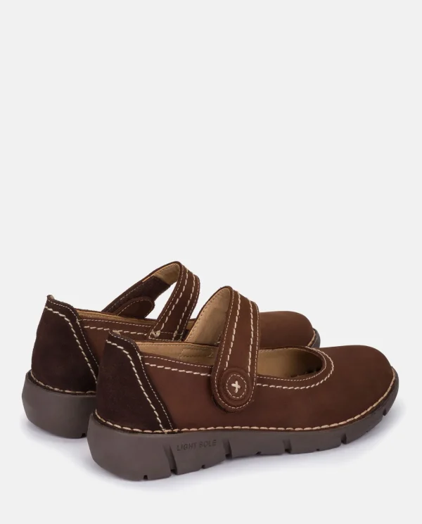 Yokono Zapato Plano Olba 005 Marron | Mujer Zapatos