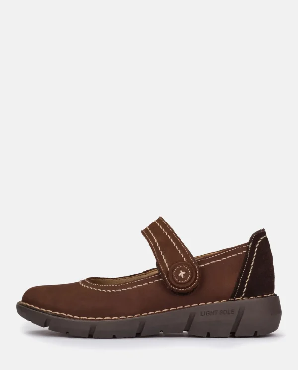 Yokono Zapato Plano Olba 005 Marron | Mujer Zapatos