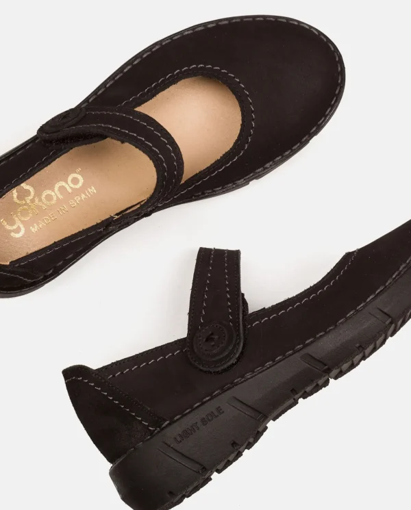 Yokono Zapato Plano Olba 005 Negro | Mujer Zapatos