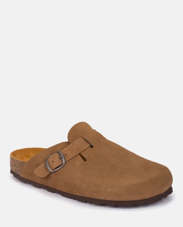 Yokono Zapato Plano Zueco 599 Marrón | Hombre Zuecos | Sandalias