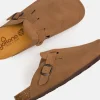 Yokono Zapato Plano ZUECO-599 Marrón | Mujer Zuecos | Sandalias Planas