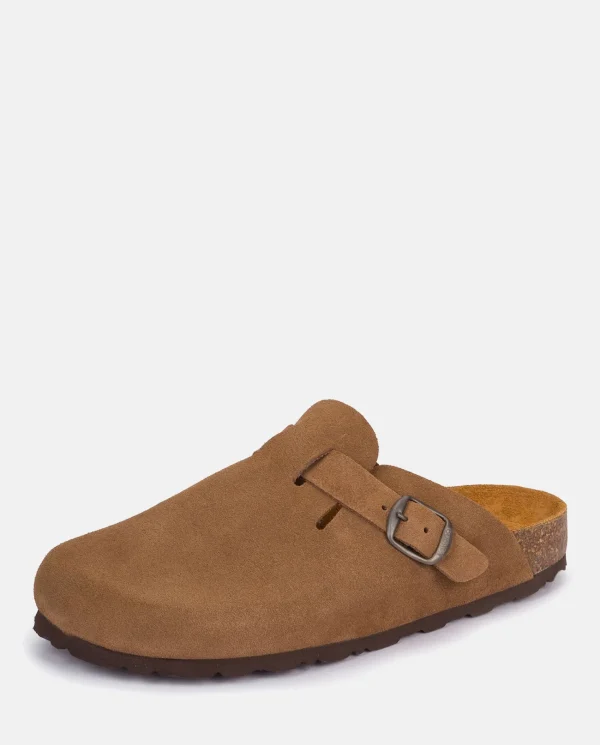 Yokono Zapato Plano ZUECO-599 Marrón | Mujer Zuecos | Sandalias Planas