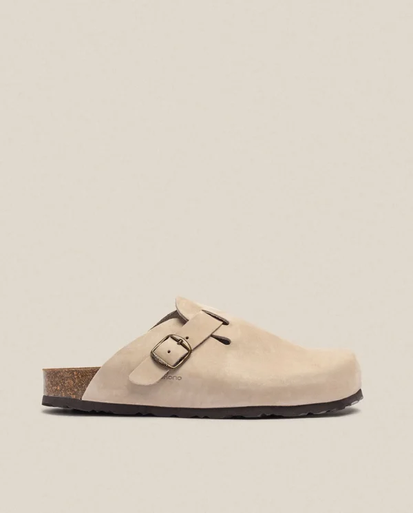Yokono Zueco 599 Beige | Mujer Zuecos | Sandalias Planas