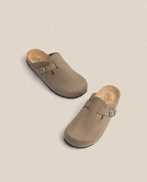 Yokono Zueco 599 Marrón | Mujer Sandalias Planas | Zuecos